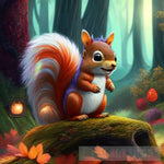 Squirrel Animal Ai Art