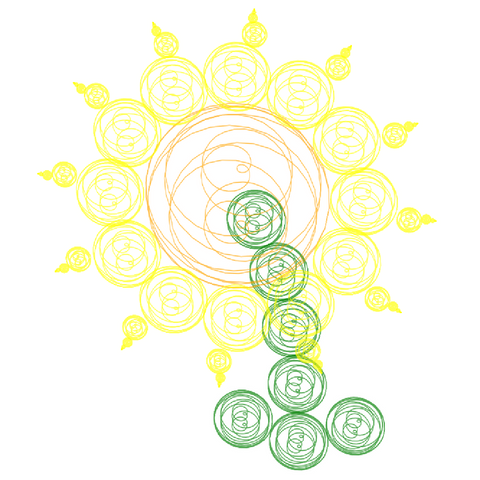 Sunflower Hypersphere Modes