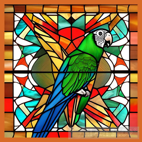 Stained Glass Art Animal Ai Art