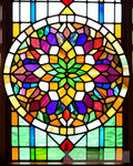 Stained Glass Type Design Architecture Ai Art