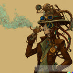 Steampunk Medusa I Ai Artwork