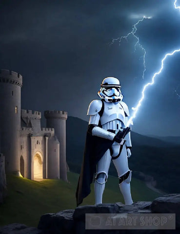 Stormtrooper Castle Ai Artwork