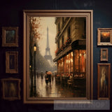 Streets Of Paris Ai Painting