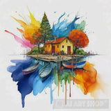 Stunning Watercolor Landscapes Landscape Ai Art