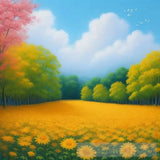 Summer Serenade Landscape Ai Art