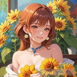 Summer Serenade Landscape Ai Art