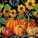 Sunflowers And Pumpkin And Branch Ai Artwork