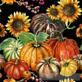 Sunflowers And Pumpkin And Branch Ai Artwork