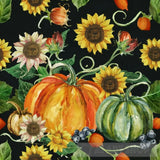 Sunflowers And Pumpkin And Branch Ai Artwork