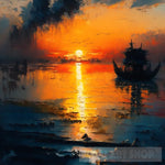 Sunrise In Asia Ai Artwork