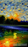 Sunset Impressionism Ai Art