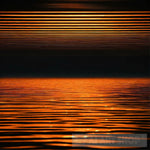 Sunset On The Ocean Abstract Ai Art