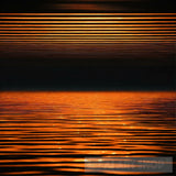 Sunset On The Ocean Abstract Ai Art