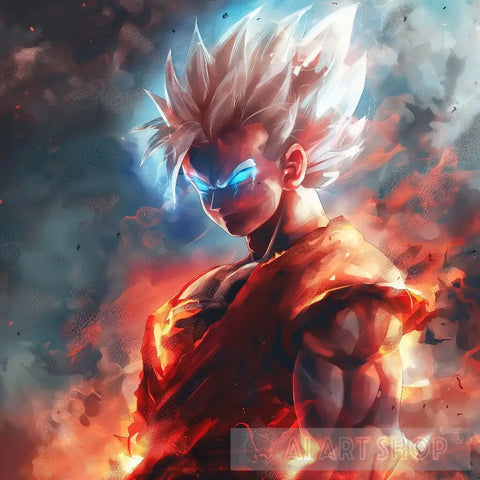 Super Saiyajin God Ai Artwork