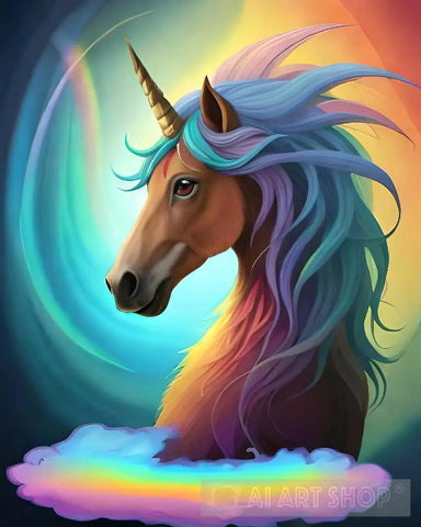 Surreal Unicorn Animal Ai Art