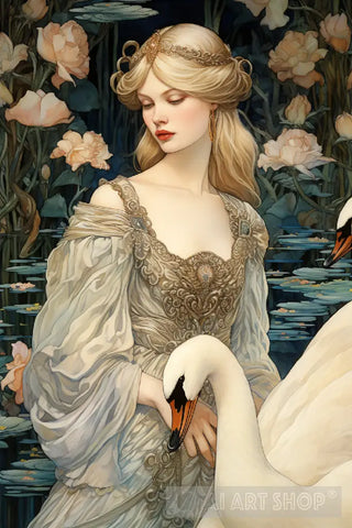 Swan Princess, Fairytale Princess, fairy tale, disney, moonlight, g...