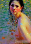 Swim Portrait Ai Art