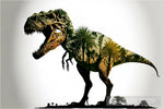 T-Rex Shaped Forrest Animal Ai Art