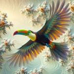 Toucan and fractals