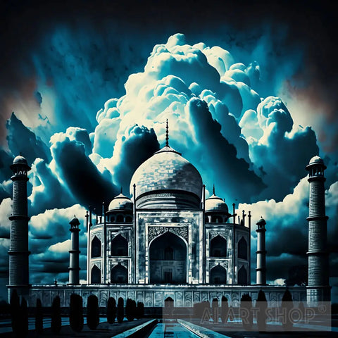 Taj Mahal Architecture Ai Art