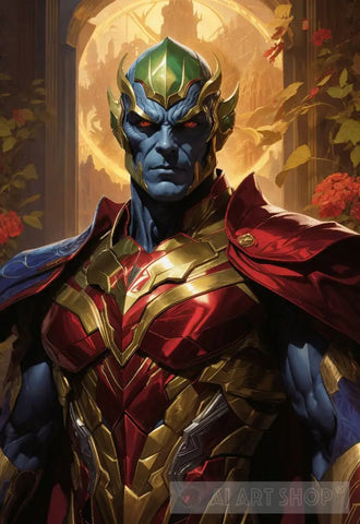 Talos The General Of Skrulls Portrait Ai Art