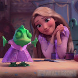 Tangled-Rapunzel Portrait Ai Art