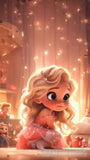 Tangled-Rapunzel Portrait Ai Art