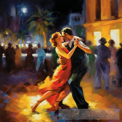 Tango In The Street Ai Painting