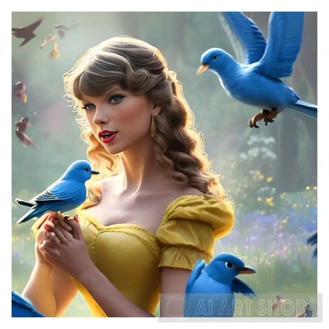 Taylor Swift X Belle Ai Art Artwork