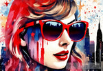 Taylor’s World-2 Portrait Ai Art