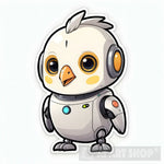 Techie Tweety: Your Chirpy Robotic Companion Ai Artwork