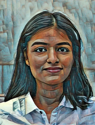 Teen Girl Portrait Ai Art