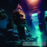 Temple Under The Sea Ai Artwork