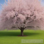 The Apple Tree With Its Beautiful Blossoms Landscape Ai Art