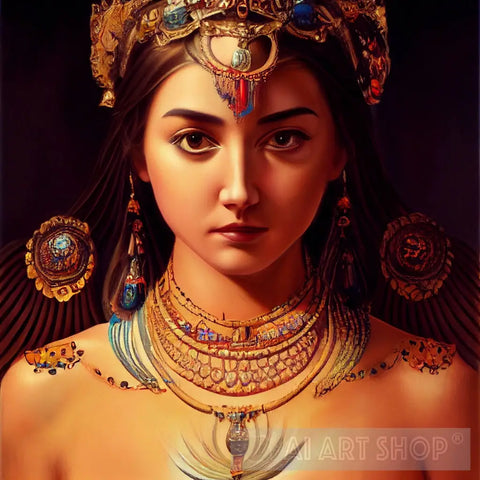 The Beautiful Goddess Ai Painting