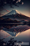 The Beautiful Mount Fuji Portrait 8 Landscape Ai Art