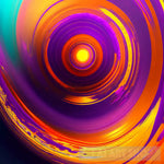 The Birthing Of Sunlight Abstract Ai Art