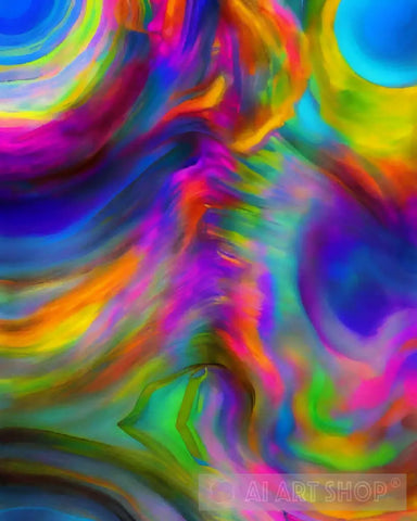 The Boundaries Abstract Ai Art