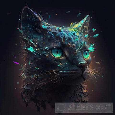 The Cat Animal Ai Art