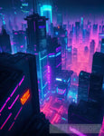 The City Of The Future Ai Artwork