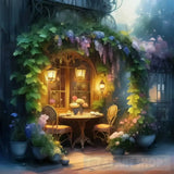 The Dining Area Inside The House Ai Artwork