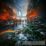 The Division. Abstract Ai Art