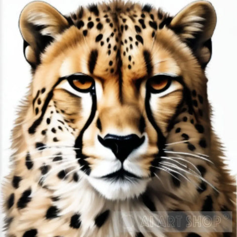 The Enigmatic Leopard Animal Ai Art