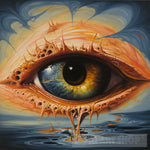 The Eye Surrealism Ai Art