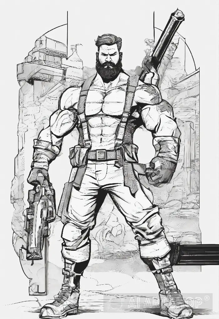 'The First Saviour - Inspired by Bill Rizer from Contra'