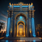 The Gate To Babylon Ai Artwork