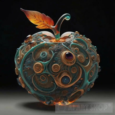 The Glass Apple Ai Artwork