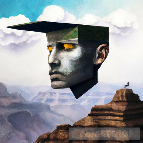 The Grand Canyon Dream Series03 Surrealism Ai Art