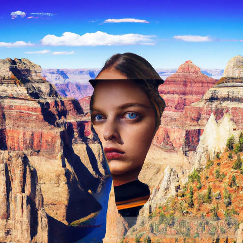 The Grand Canyon Dream Series05 Surrealism Ai Art