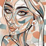 The Interplay Of Emotion And Geometry Abstract Ai Art